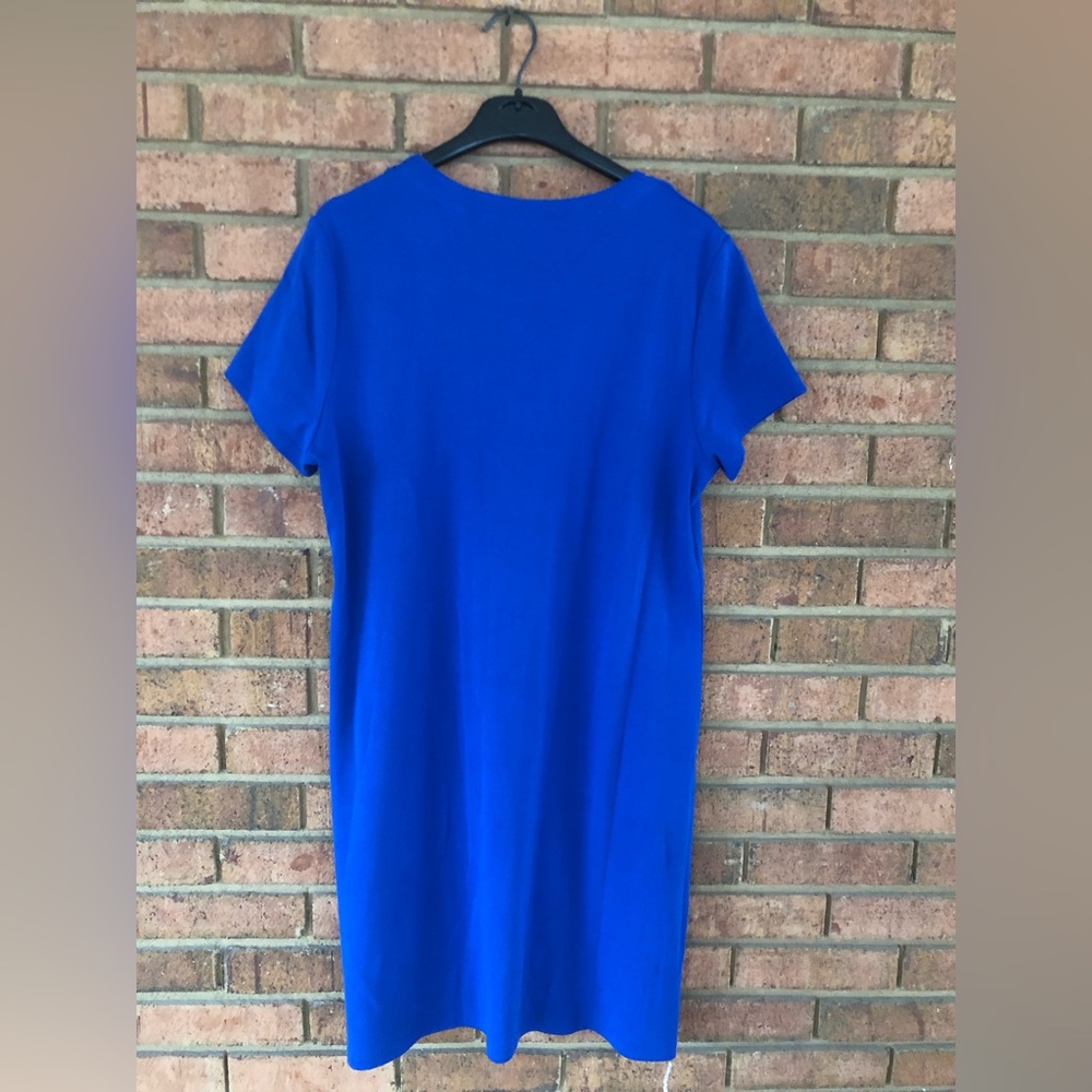 Rafaella Royal Blue Shift Dress size XL - Picture 4 of 4